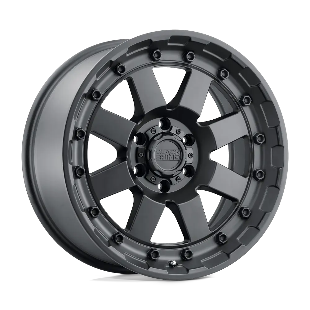 [BR17-614-CLEGHORNMB] RIN BLACK RHINO 17X8.5  6114.3  CB 76.1 ET18 CLEGHORN MATTE BLACK