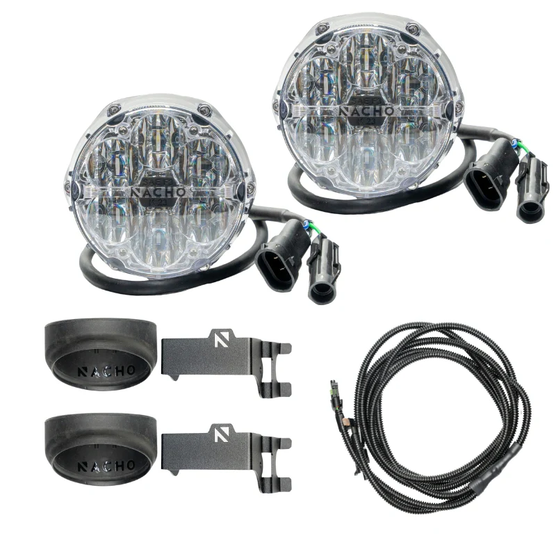 [V3TO1KWSO] FAROS LED PARA NIEBLAS BLANCOS PARA TACOMA 3G, 4 RUNNER 2014-2024 Y TUNDRA 2014-2021 NACHO OFFROAD V3TO1KWSO 