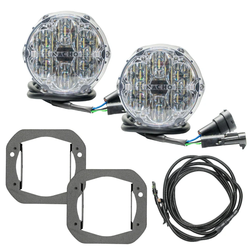 [NO24-V3JW1KWSO] FAROS LED PARA NIEBLAS BLANCOS PARA JEEP JL / JT DEFENSA PLASTICO NACHO OFFROAD V3JW1KWSO