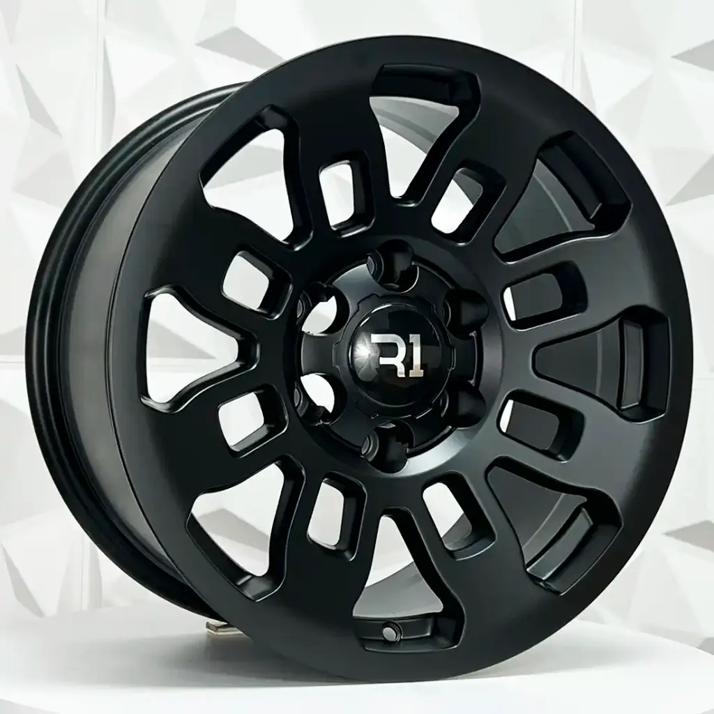 [R117-6139-174575] RIN 17X8 6X139.7 CB 106.1 ET15 174575 MATE BLACK