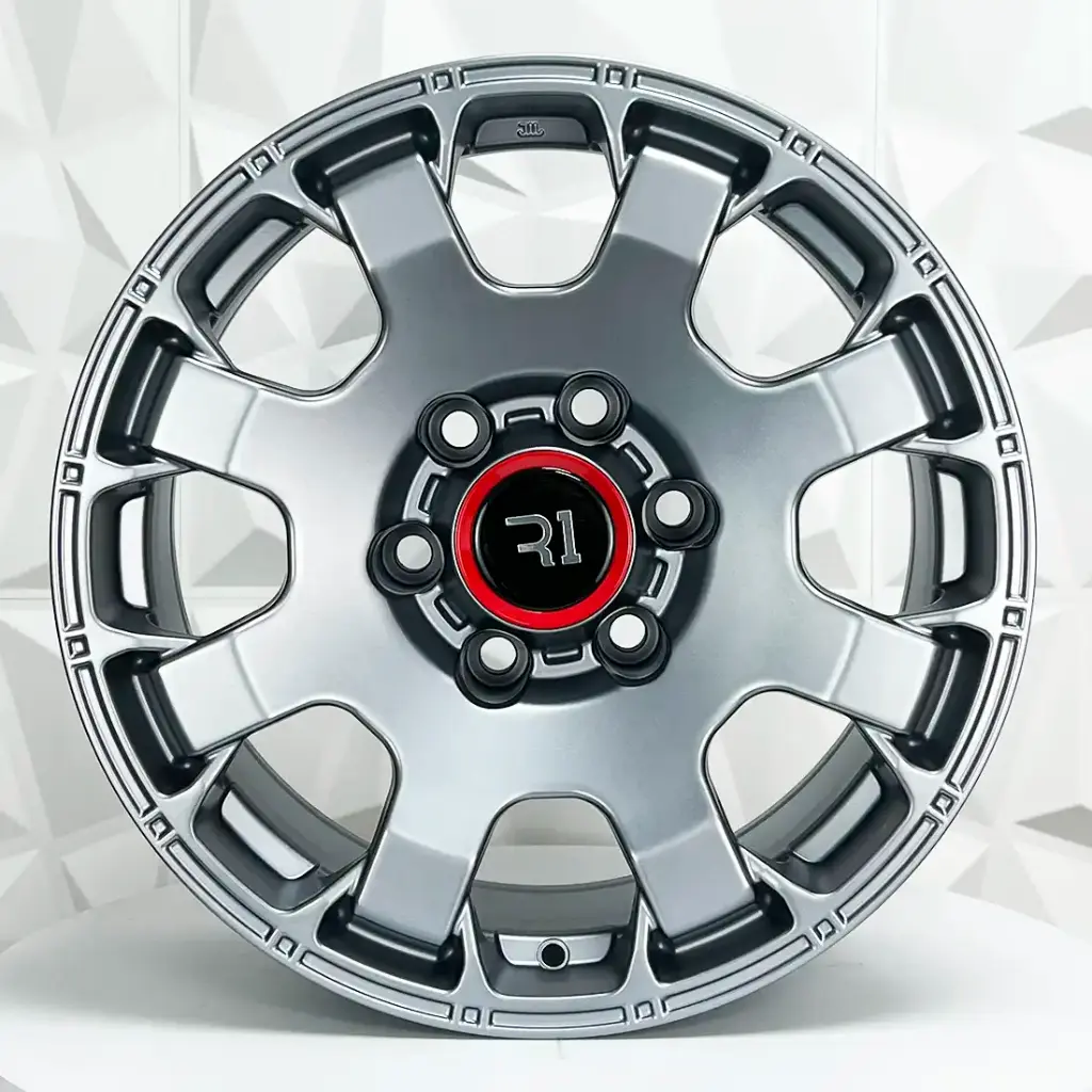 [R117-6139-174721] RIN 17X8  6X139.7  CB 106.1 ET0 174721 MATE GREY