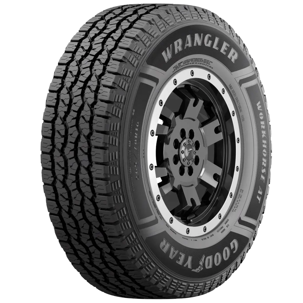 LT245/75R16 GOODYEAR WRANGLER WORKHORSE AT 114/111S LINEA