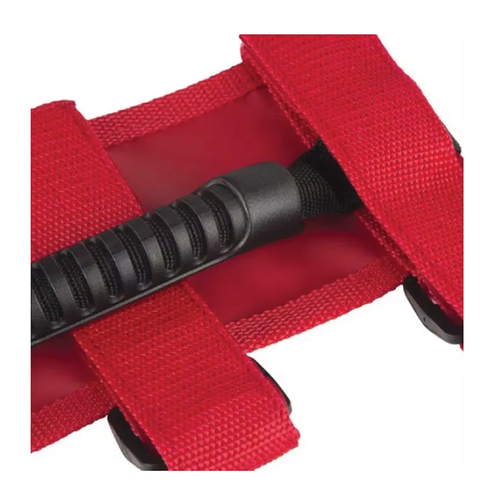 [RR02-RRGHS13505.03] ACCESORIOS INTERIORES PAR AGARRADERAS ROJAS PREMIUM JEEEP UNIVERSALES RUGGED RIDGE RRGHS13505.03
