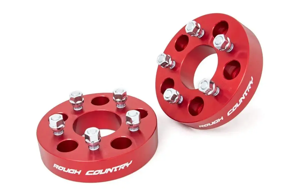 [RC04-1100RED] PAR DE ADAPTADOR 1,5" PAR  WRANGLER JK (07-18) RC 1100RED