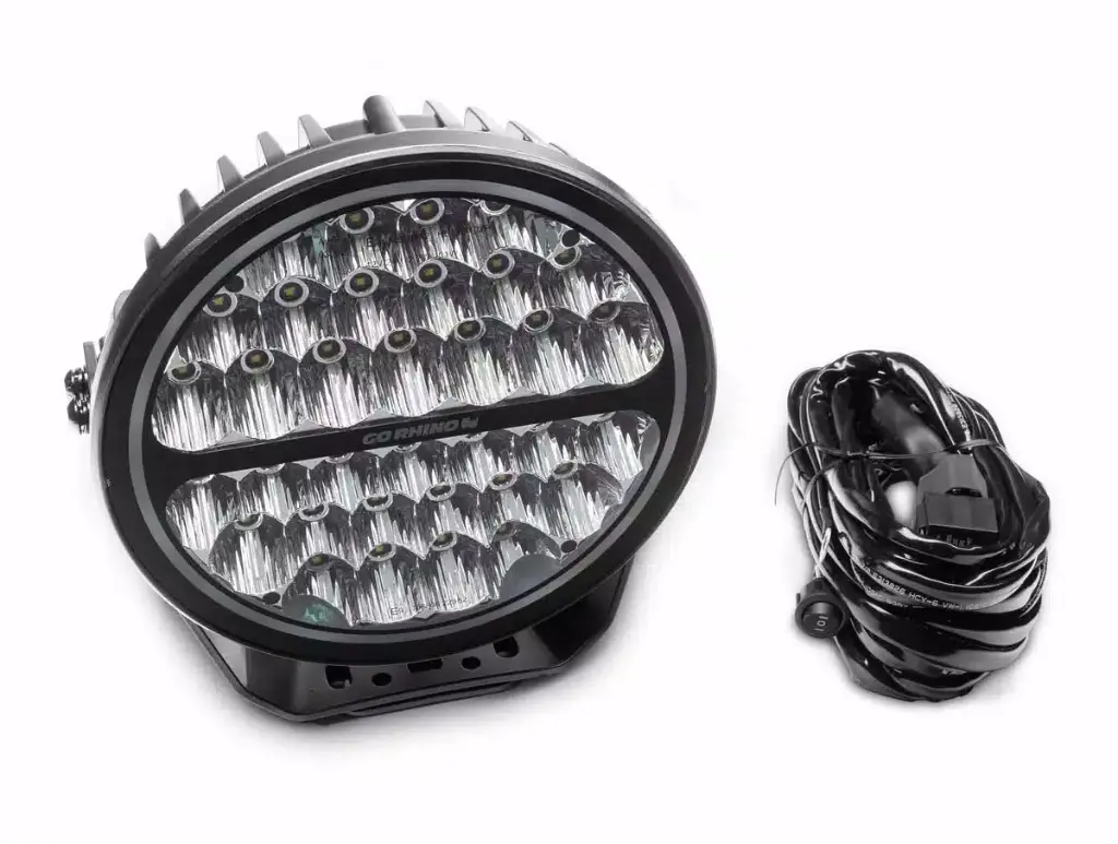 [GR24-750800711SRS] FARO LED 7" 80W SINGLE KIT SPOT / DRL GORHINO 750800711SRS
