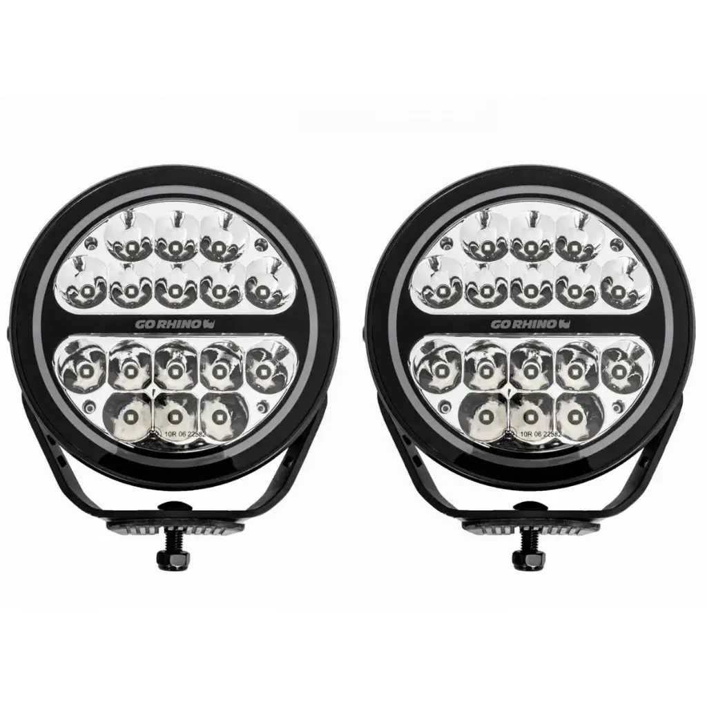 FAROS LED MAXROUND PAR DE 7" DRIVING DRL GORHINO 50800721DRS