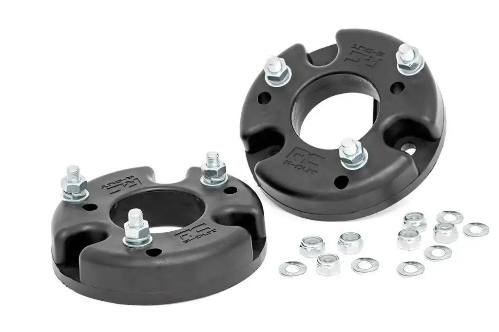 [RC29-52200] KIT NIVELACION DELANTERO DE CALZAS 2" PARA POLIURETANO F-150 09-23/RAPTOR 17-18 ROUGH COUNTRY 52200