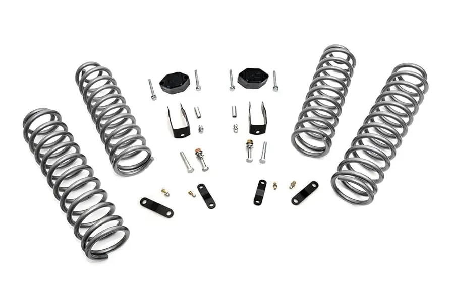 [RC44-624] SUSPENSION 2.5 PARA JEEP JK 2007 2018 2 PUERTAS SIN AMORTIGUADORES ROUGH COUNTRY 624