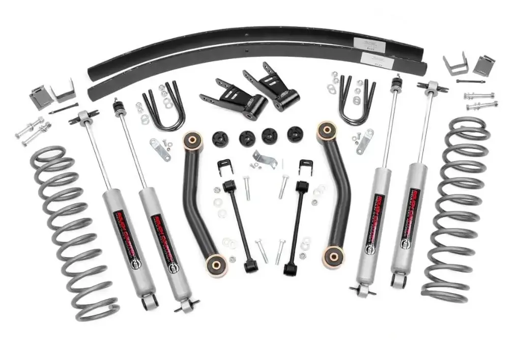 [RC44-623N2] SUSPENSION 4.5 LIFT CHEROKEE JEEP XJ 1984-2001 ROUGH COUNTRY 623N2, (6123, 9269, 1623BOX1)