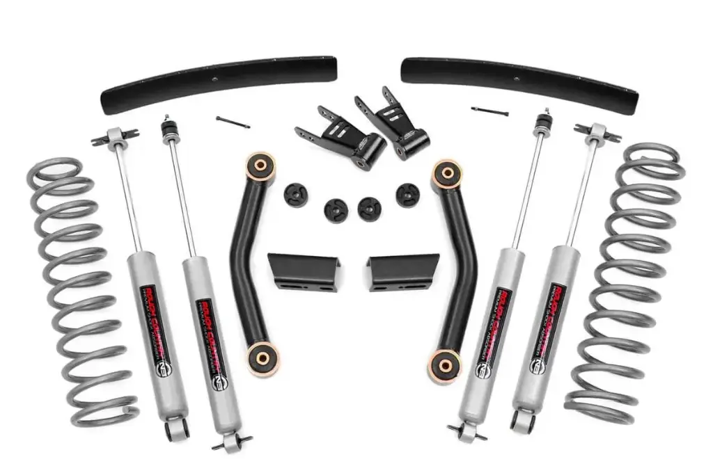 [RC44-62630] SUSPENSION 4.5" PARA JEEP COMANCHE MJ ROUGH COUNTRY 62630 (1071, 1072, 1073, 9269, 23146, 23254, 6104, 1077)