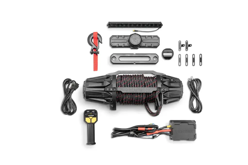 [XG-W10000KB] WINCH 10,000 LIBRAS CON CONTROL INALAMBRICO DE UNIVERSAL NEGRO GORHINO XG-W10000KB