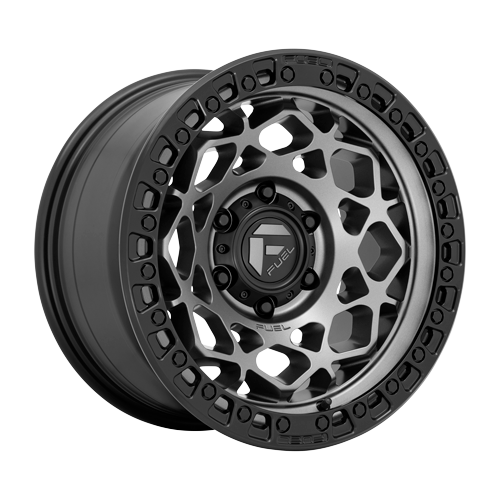RIN 17X9  6-135  CB 87.12 ET-12 D784-UNIT GUNMETAL W/MATTE BLACK RING D784-UNIT  FUEL