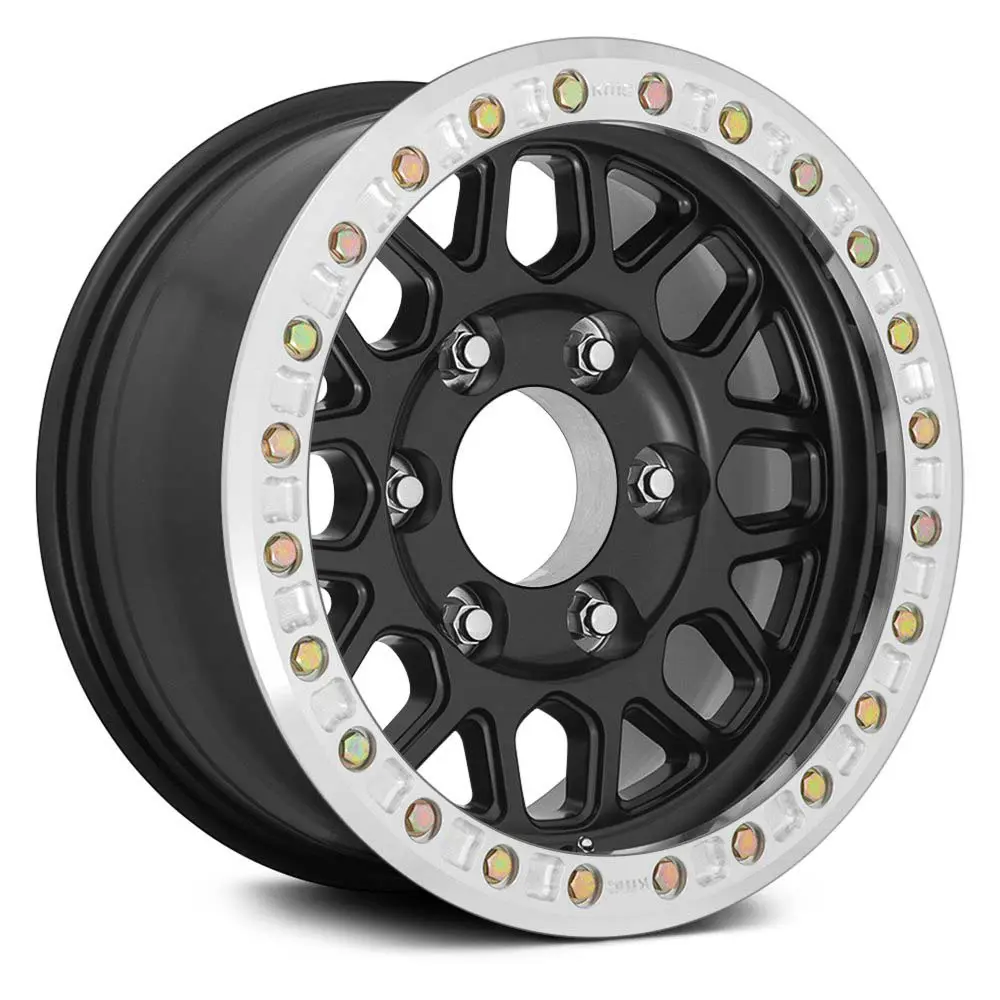[KM20-BLANK-KM234] RIN KMC 20X9  BLANK  CB 72.56 ET-12 KM234 SATIN BLACK BEADLOCK 
