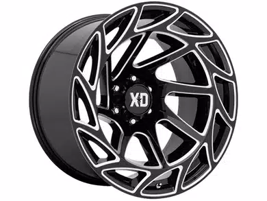 [XD17-6139-XD860] RIN XD 17X9  6-139.7  CB 106.1 ET0 XD860 GLOSS BLACK MILLED