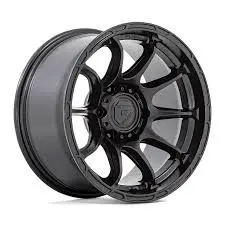 [FL17-6139-D791-VARIA] RIN FUEL 17X9 6-139.7 CB 106.1 ET-12 D791-VARIANT MATTE BLACK FUEL