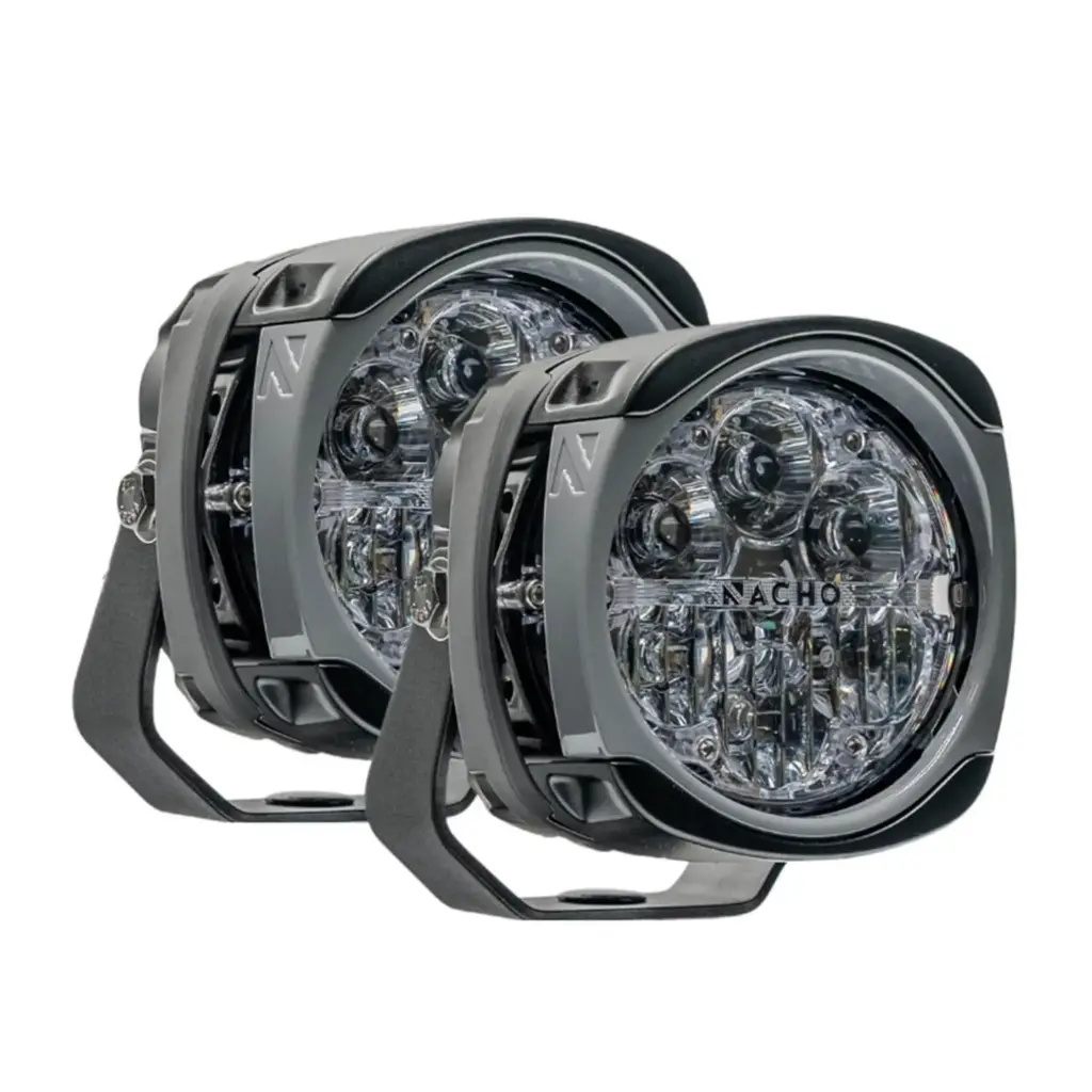 [NO20-PM435] FAROS LED QUATRO SUPREME 100 COMBO PAR NACHO OFFROAD PM435